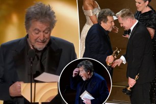 Al Pacino addresses 'offensive and hurtful' blunder over Best Picture announcement at Oscars