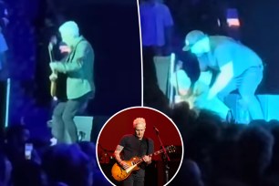 Pearl Jam's Mike McCready falls off stage mid-solo