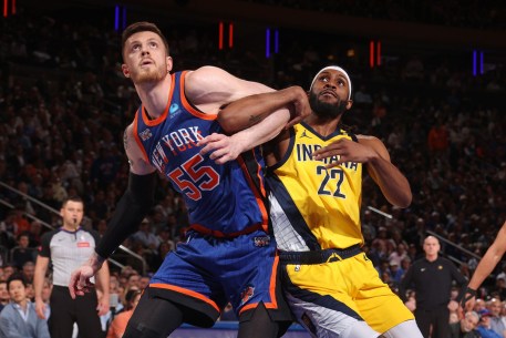 Oddsmakers don’t like the Knicks’ chances of finishing off the Pacers in six games. 