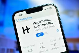 Hinge dating app on iphone