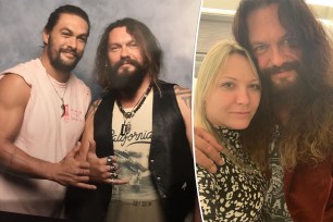 UK musician Ian Wills claims that he resembles Jason Momoa so closely that he's constantly mobbed by women while out shopping with his wife.