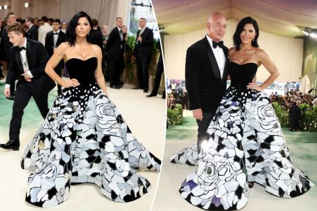 Lauren Sanchez and Jeff Bezos