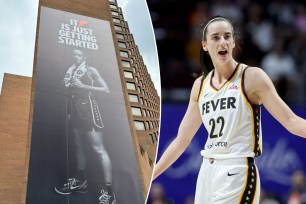 caitlin clark gatorade banner fever